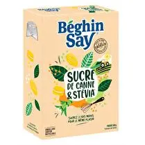 Béghin Say, Sucre de canne et stévia