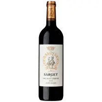 Sarget de Gruaud, Saint-Julien AOP  2018 2nd vin du Château Gruaud Larose Grand Cru Classé en 1855