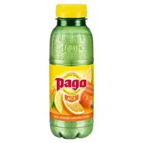Pago, Jus de fruit a base d'orange carotte et citron