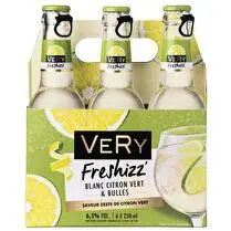 Very Zest, Boisson à base de vin blanc pétillant Citron Vert