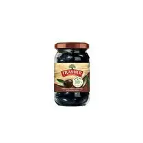 Tramier, Olives noires confites dénoyautées 100% ingrédients d'origine naturelle