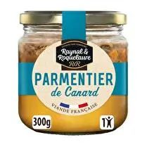 Raynal et Roquelaure, Bocal parmentier de canard et purée de patate douce