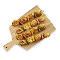 Votre boucher propose, Produit élaboré : Brochettes de boulettes porc et veau marinées Andalouse Format Familial  à griller