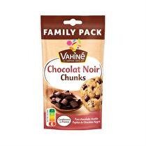 VAHINÉ Pépites chunks chocolat noir family pack