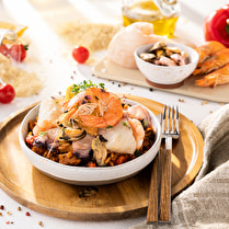 Votre poissonnier propose, PAELLA DE LA MER