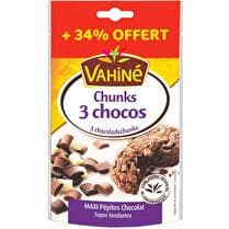 VAHINÉ Maxi pépites de chocolat  - 100 g + 34% offert