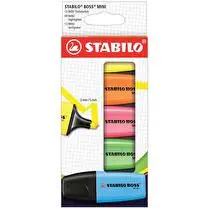 Stabilo, Surligneurs boss mini x5