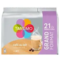 Tassimo, Capsules café au lait x 21