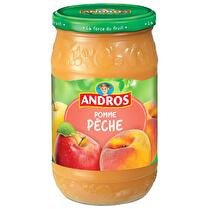 ANDROS Bocal compote pomme pêche