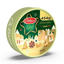 Delacre, Assortiment biscuits  Etoile décoration  - Boîte métal