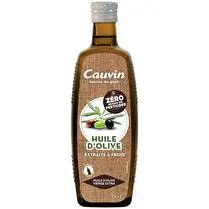 Cauvin, Huile d'olive vierge extra zéro résidu de pesticides