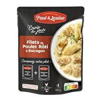 Paul & Louise, Envie du jour filet de poulet rôti a l'estragon