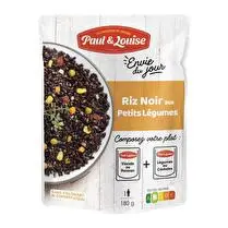Paul & Louise, Envie du jour riz noir aux petits légumes