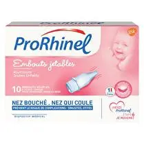 Prorhinel, Embouts pour mouche bébé