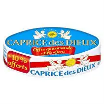 Caprice des dieux, Fromage Offre gourmande - 300 g + 10 % offert