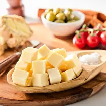 Sélectionné par nos pros, Cubes gouda jeune
