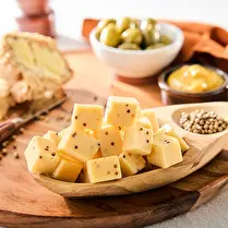 Sélectionné par nos pros, Cubes de gouda à la moutarde