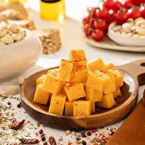Sélectionné par nos pros, Cubes de gouda piquant