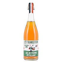 TRANSITION Jus de pomme  Pétillant bio  - 75 cl