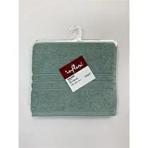 Influx, Serviette éponge 50x90cm, 100% coton 500 gr/m², coloris vert jade - x 1