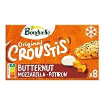 BONDUELLE Original Croustis butternut, mozzarella, potiron