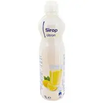 Le moins cher, Sirop de citron