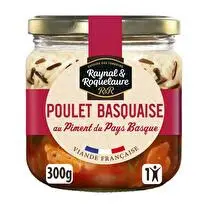 Raynal et Roquelaure, Bocal poulet basquaise au piment basque et son riz