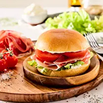 Fabriqué dans nos ateliers, Burger espagnol