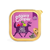 Edgard & Cooper, Pâté pour chien adulte au gibier et au canard
