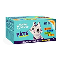 Edgard & Cooper, Multipack pâté pour chat x 8
