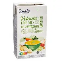 Simpl, Velouté de légumes