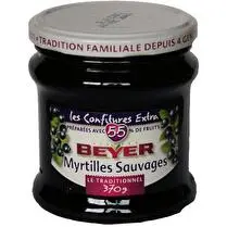 Beyer, Confiture extra myrtilles sauvages