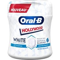 ORAL  B HOLLYWOOD Dragées white menthe fraÏche bottle 45