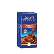 LINDT Chocolat maître chocolatier noir extra fondant