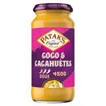 Patak's, Sauce coco & cacahuètes
