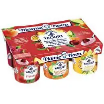 Mamie Nova, Yaourt Gourmand  fruits panachés 6X150G