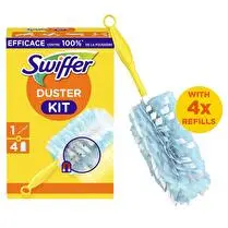 Swiffer, Kit 1 poignée + 4 recharges (duster kit)