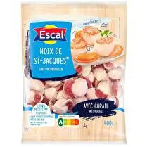 Escal, Noix de st Jacques françaises avec corail