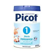 Picot, Lait en poudre standard 1er âge