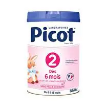Picot, Lait en poudre standard 2ème âge