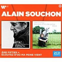 WARNER BROS Coffret 2 CD Alain Souchon  Ame fifties & ecoutez d'où ma peine vientEdition limitée