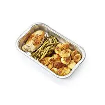 Fabriqué dans nos ateliers, Produit élaboré : Filet de poulet pomme de terre haricots verts