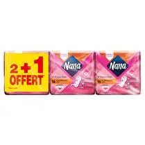 Nana, Protections périodiques Ultra régulier   2 x 16  + 1 offert