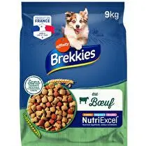 Brekkies, Croquettes chien adulte boeuf