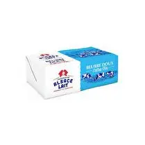 Alsace Lait, Beurre doux  Alsace lait 250g