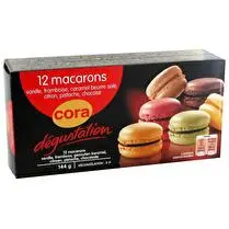 Cora, Assortiment de 12 macarons