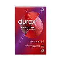 DUREX Préservatifs feeling extra lubrifié