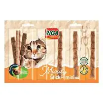 Riga, Stick miouly  mini riche en poulet  x6 36g