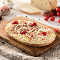 Fabriqué dans nos ateliers, Bruschetta Lorraine