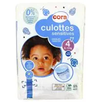 Cora, Culottes sensitive taille 4 (9 à 15 kg)